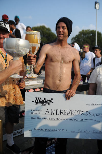 Cheers, Andrew Reynolds, Maloof Money Cup DC